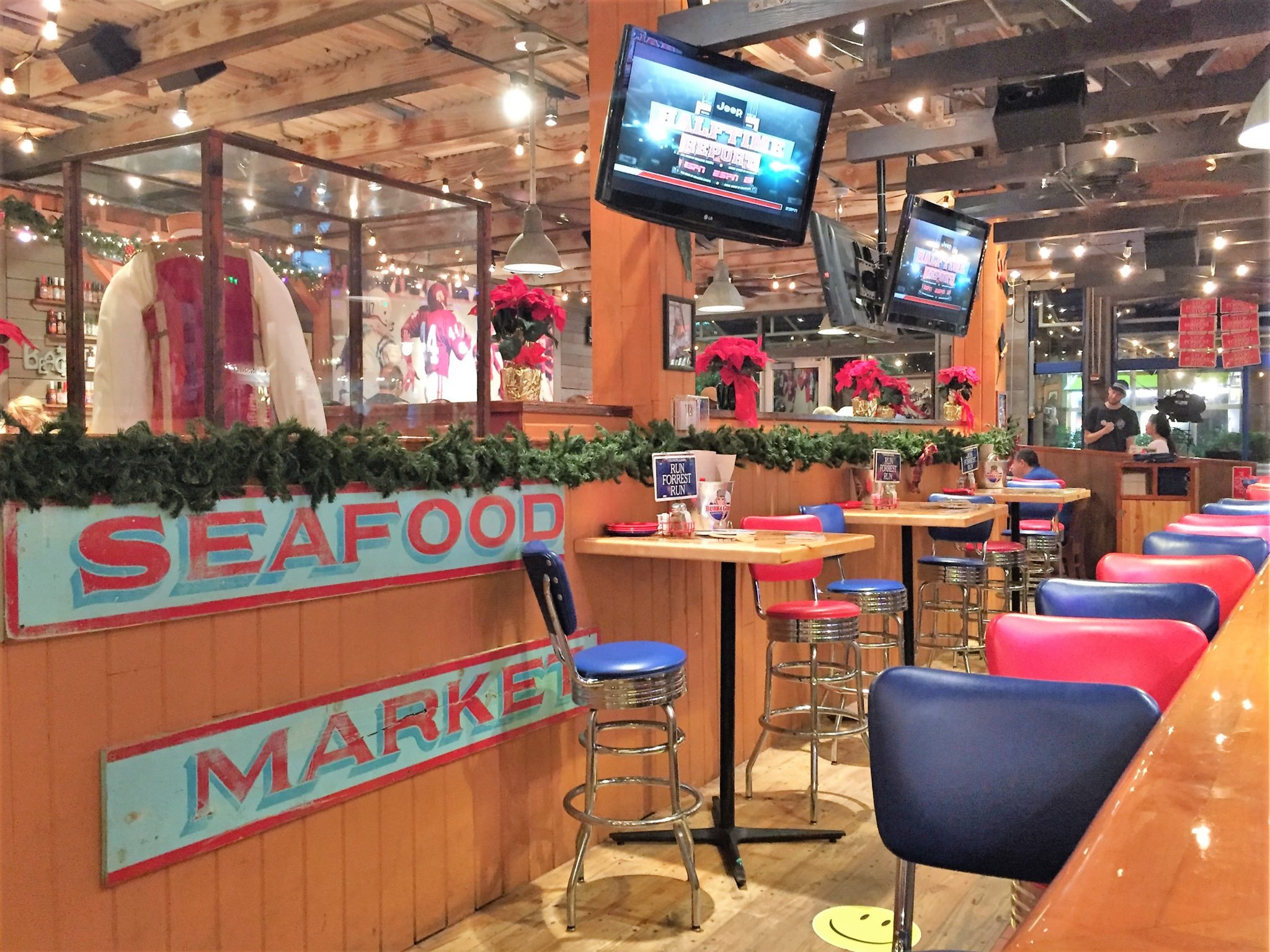 Bubba Gump é boa opção para almoçar no Bayside Enjoy Miami