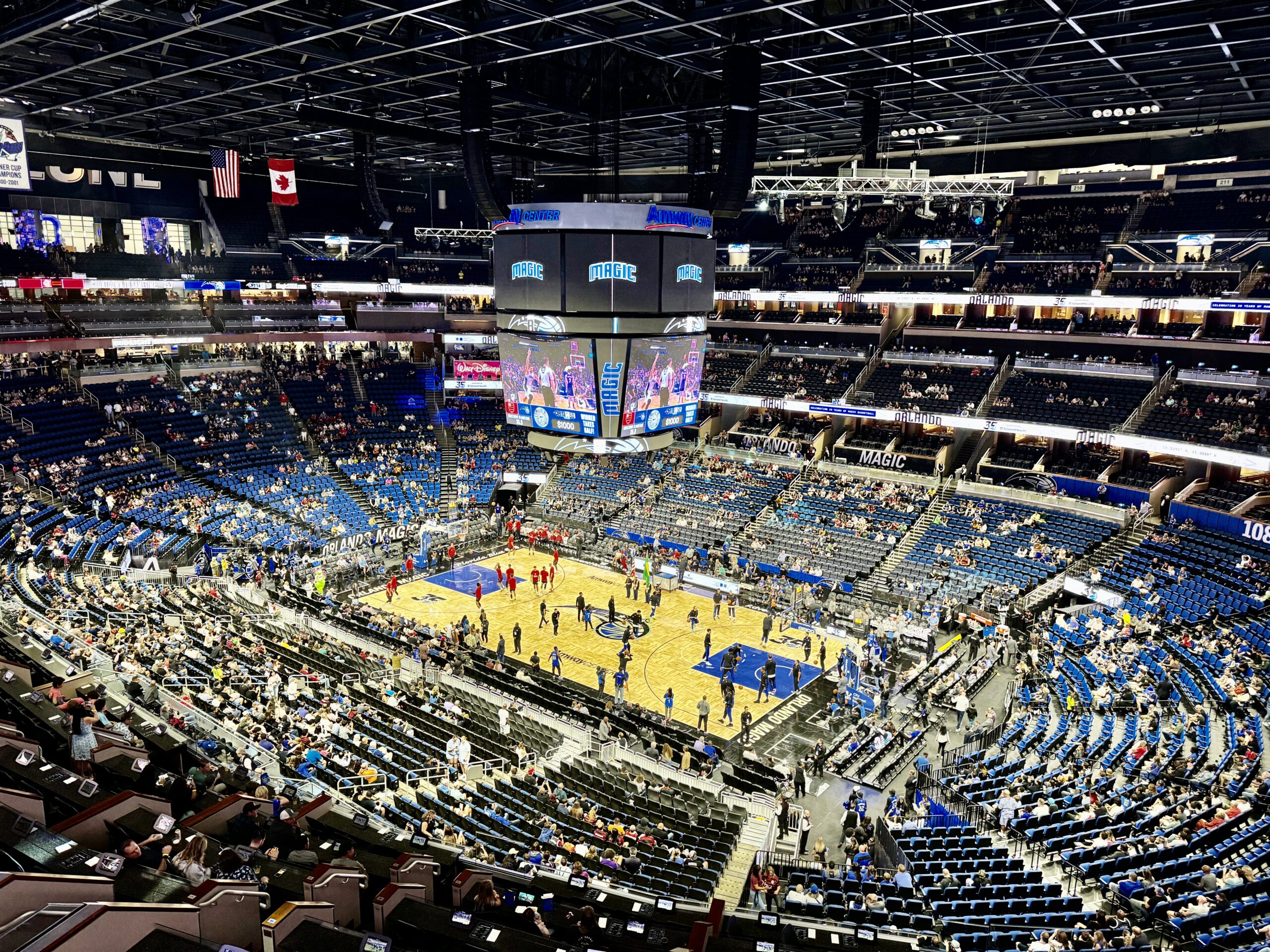 Assistir a um jogo da NBA no Orlando Magic Arena - 2023